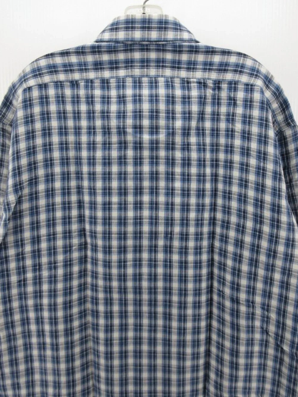 Polo Ralph Lauren Shirt XXL Linen Blend Plaid Button Down Preppy Woven